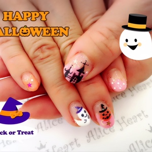 Happy Halloween ネイル♪